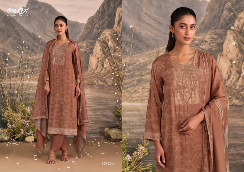 Omtex margo dress material wholesale in gujarat